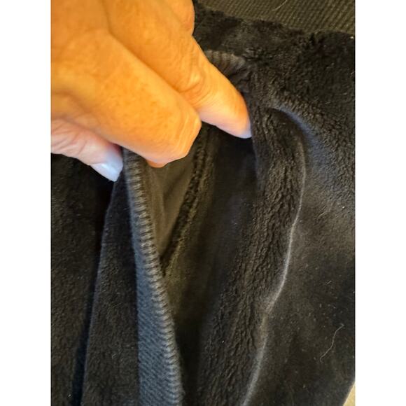 Athleta Women's Recover Cozy Jogger Sweatpants, Black Size Petite Large - Picture 5 of 8